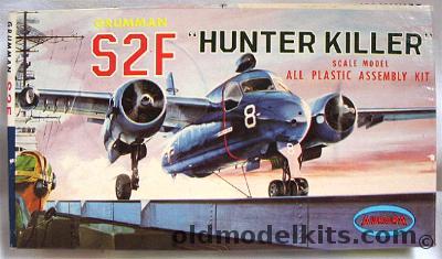 Aurora 1/111 Grumman S2F (small scale), 288-39 plastic model kit